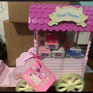 A flower carriage toy